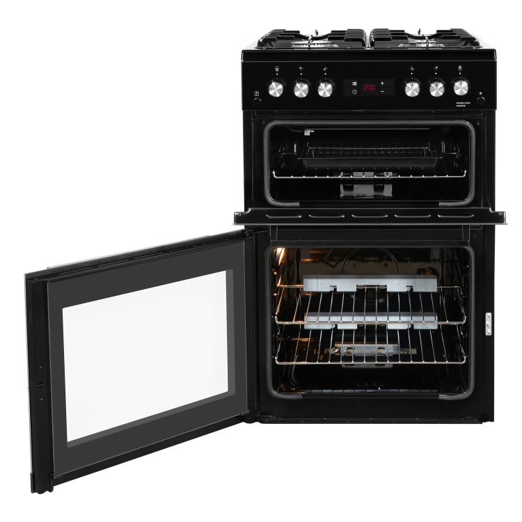 Beko KDG653K 60cm Double Oven Gas Cooker Black