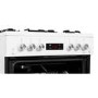 Beko 60cm Double Oven Gas Cooker - White