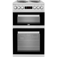 Refurbished Beko KDV555AS 50cm 4 Zone Electric Cooker