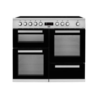 Beko 100cm Electric Range Cooker - Stainless Steel Beko 100cm Electric Range Cooker - Stainless Steel
