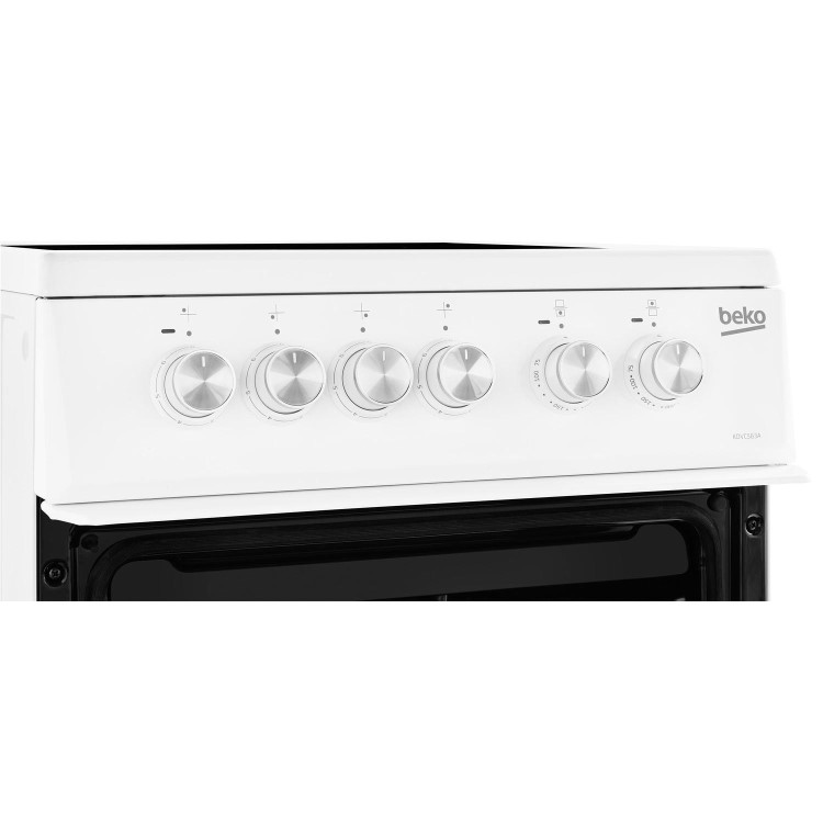 Beko 50cm Electric Cooker - White