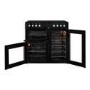 Beko 90cm Double Oven Range Cooker - Black