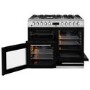 Beko 100cm Dual Fuel Range Cooker - Stainless Steel