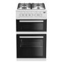 Beko KDVG592W 50cm Double Oven Gas Cooker - White