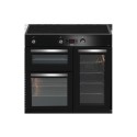 KDVI90K Beko 90cm Electric Induction Range Cooker - Black