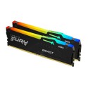 KF556C36BBEAK2-32 Kingston FURY Beast RGB 32GB (2x16GB) DIMM 5600MT/s DDR5 Desktop Memory
