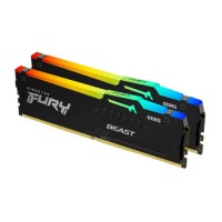 Kingston FURY Beast RGB 32GB (2x16GB) DIMM 6000MT/s DDR5 Desktop Memory