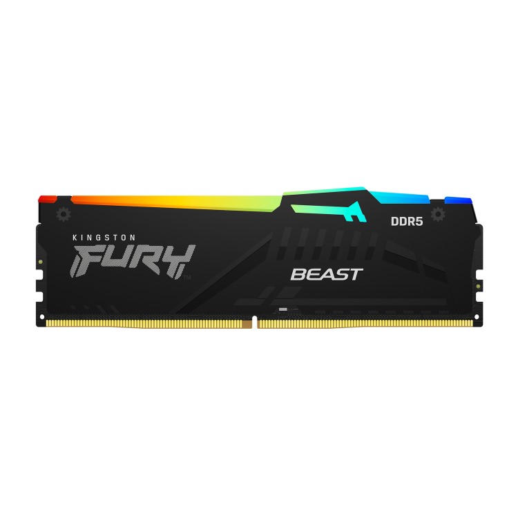 Kingston FURY Beast RGB 32GB (2x16GB) DIMM 6000MT/s DDR5 Desktop Memory