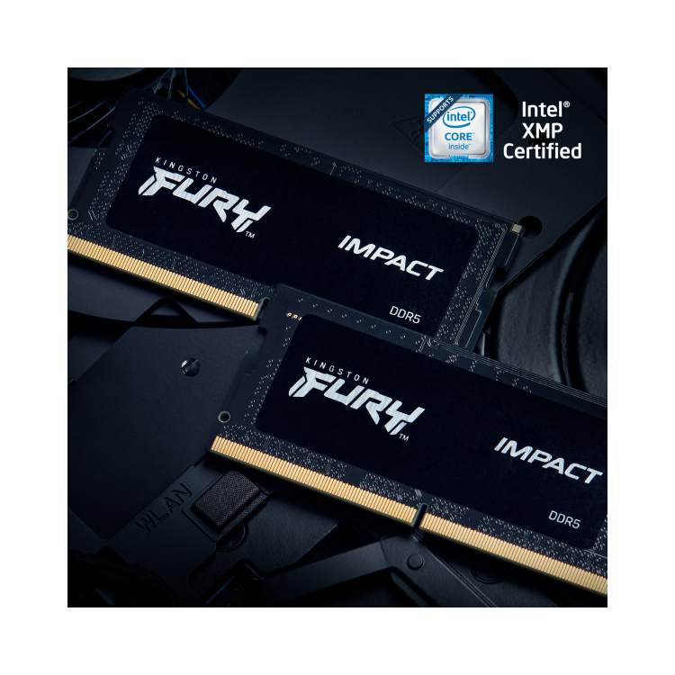 Kingston FURY Impact 16GB (1x16GB) SO-DIMM 5600MHz DDR5 Laptop Memory