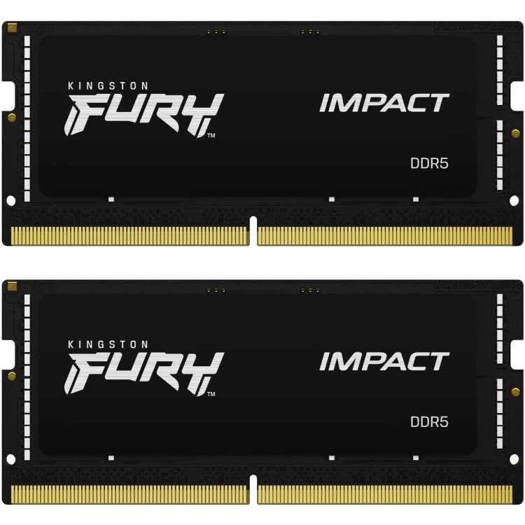GRADE A1 - Kingston 32GB (2x16GB) SO-DIMM 5600MHz DDR5 Laptop Memory