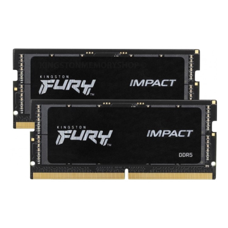 GRADE A1 - Kingston 32GB (2x16GB) SO-DIMM 5600MHz DDR5 Laptop Memory