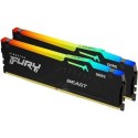 KF560C30BBEAK2-64 Kingston FURY Beast RGB 64GB (2x32GB) DIMM 6000MT/s DDR5 Desktop Memory