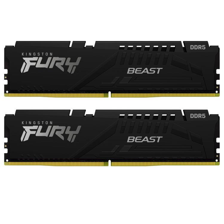 Kingston FURY Beast 64GB (2x32GB) DIMM 6000MT/s DDR5 Desktop Memory