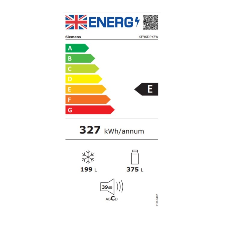 Siemens iQ700 574 Litre Four Door Freestanding Fridge Freezer - Black Inox