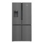 Siemens iQ700 574 Litre Four Door Freestanding Fridge Freezer - Black Inox
