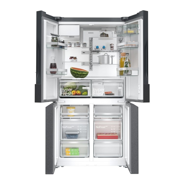 Refurbished Siemens iQ700 KF96DPXEA Freestanding 574 Litre Fridge Freezer