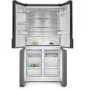 Siemens iQ500 605 Litre Four Door American Fridge Freezer - Anti-Fingerprint Black Steel