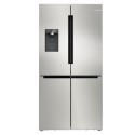 KFD96APEA Bosch Series 6 574 Litre Four Door American Fridge Freezer - Inox