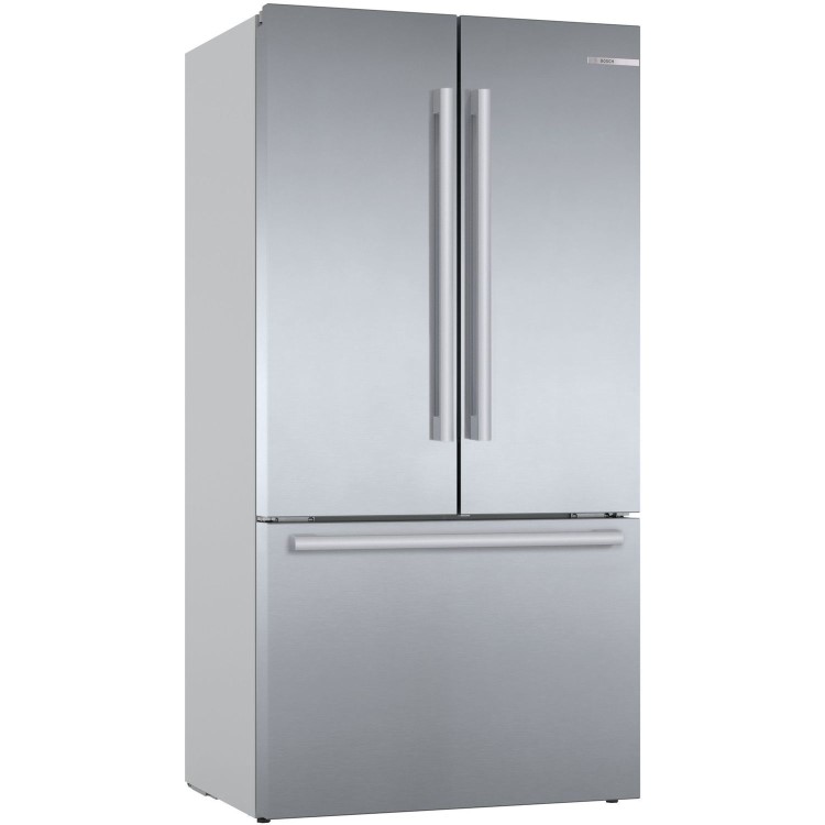 Refurbished Bosch Series 8 KFF96PIEP Freestanding 573 Litre American Frost Free Fridge Freezer Stainless Steel
