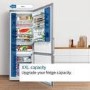 Refurbished Bosch Series 8 KFF96PIEP Freestanding 573 Litre American Frost Free Fridge Freezer Stainless Steel