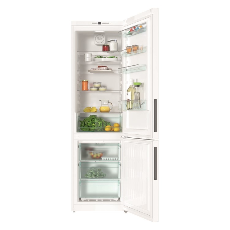Miele KFN29132Dwh 2m Tall Frost Free Freestanding Fridge Freezer - White