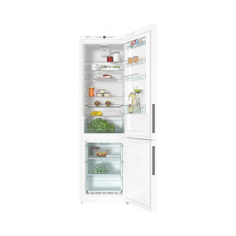 Refurbished Miele KFN29162Dwh Freestanding 338 Litre 70/30 Fridge Freezer White