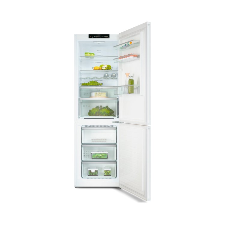 Miele 326 Litre 60/40 Freestanding Fridge Freezer - White