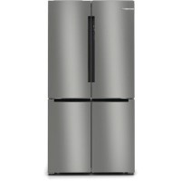 Bosch Series 4 605 Litre Four Door Freestanding Fridge Freezer - EasyClean Stainless Steel Bosch Series 4 605 Litre Four Door Freestanding Fridge Freezer - EasyClean Stainless Steel