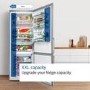 Bosch Series 4 605 Litre Four Door Freestanding Fridge Freezer - EasyClean Stainless Steel