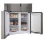 Bosch Series 4 605 Litre Four Door Freestanding Fridge Freezer - EasyClean Stainless Steel