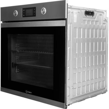 Indesit Electric Single Oven - Stainless Steel