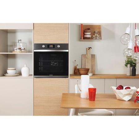Indesit Electric Single Oven - Stainless Steel