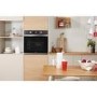 Indesit Electric Single Oven - Stainless Steel