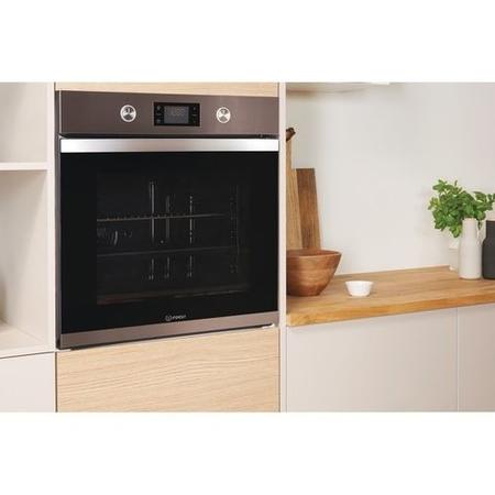 Indesit Electric Single Oven - Stainless Steel