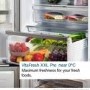 Refurbished Bosch Series 4 363 Litre 70/30 Freestanding Fridge Freezer - Stainless Steel