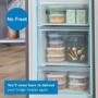 Bosch Series 2 300 Litre 50/50 Freestanding Fridge Freezer Frost Free - Stainless Steel Look