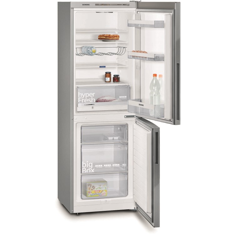 Siemens KG33VVI31G 288 Litre Freestanding Fridge Freezer 60/40 Split Low Frost 60cm Wide - Stainless Steel