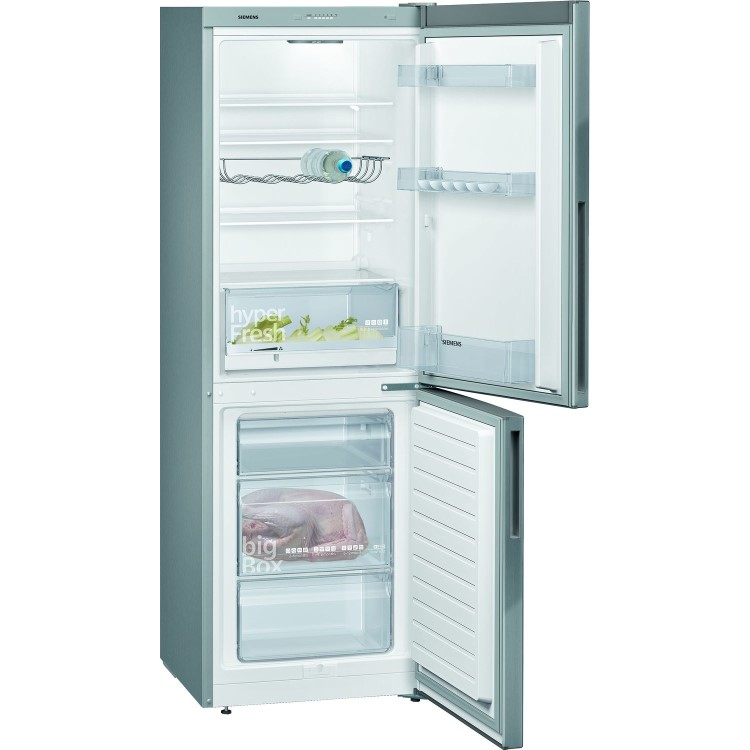Refurbished Siemens iQ300 KG33VVIEAG Freestanding 287 Litre Low Frost Fridge Freezer Stainless Steel