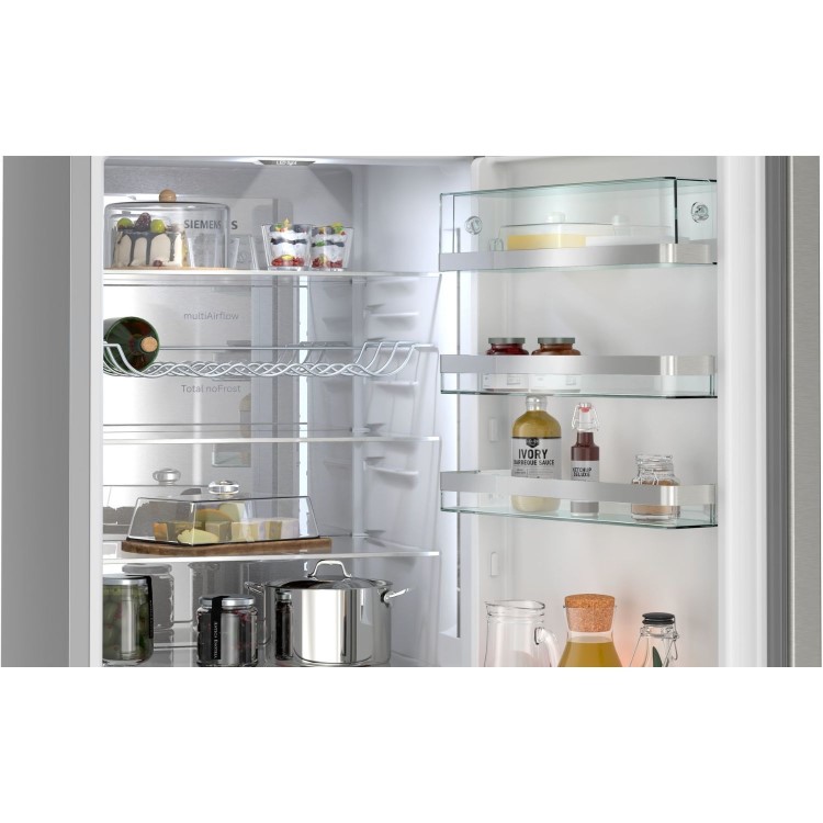 Siemens iQ500 363 Litre 70/30 Freestanding Fridge Freezer - Stainless Steel