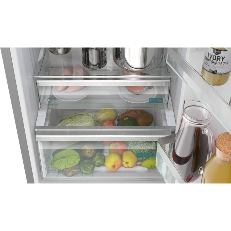 Siemens iQ300 363 Litre 60/40 Freestanding Fridge Freezer - Stainless Steel