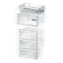 Siemens iQ300 363 Litre 60/40 Freestanding Fridge Freezer - Dark Inox
