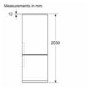 Siemens iQ300 363 Litre 70/30 Freestanding Fridge Freezer - Black Steel