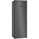 A2/KG49NXXDF Refurbished Siemens iQ300 KG49NXXDF Freestanding 440 Litre 60/40 Frost Free Fridge Freezer Black Stainless Steel
