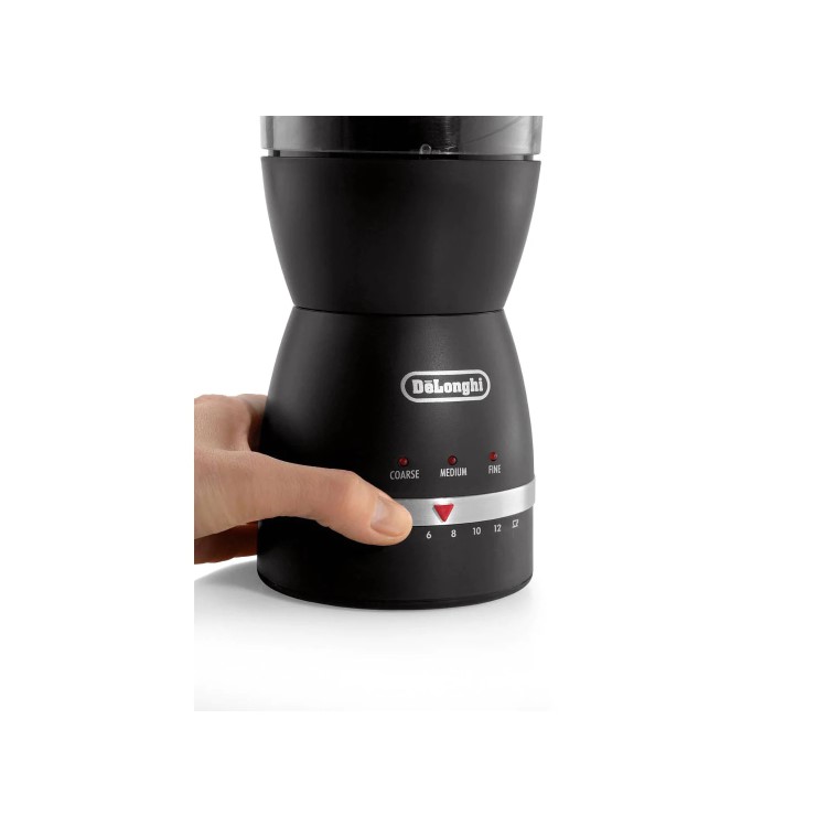 DeLonghi 90g Coffee Grinder - Black