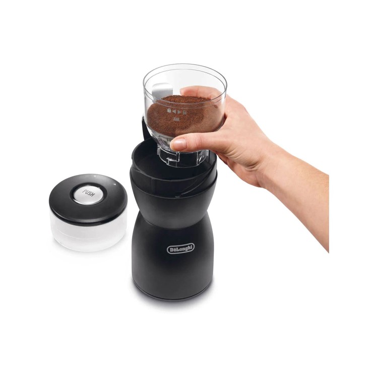 DeLonghi 90g Coffee Grinder - Black