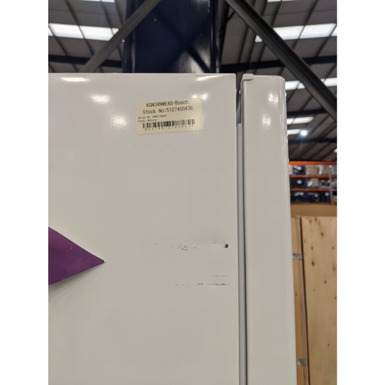 Refurbished Bosch Serie 2 KGN34NWEAG Freestanding 297 Litre 50/50 Frost Free Fridge Freezer