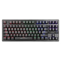 GRADE A1 - Marvo Scorpion KG901 RGB LED Compact Gaming Keyboard with Mechanical Blue Switches