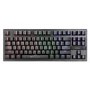 GRADE A1 - Marvo Scorpion KG901 RGB LED Compact Gaming Keyboard with Mechanical Blue Switches