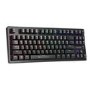 GRADE A1 - Marvo Scorpion KG901 RGB LED Compact Gaming Keyboard with Mechanical Blue Switches