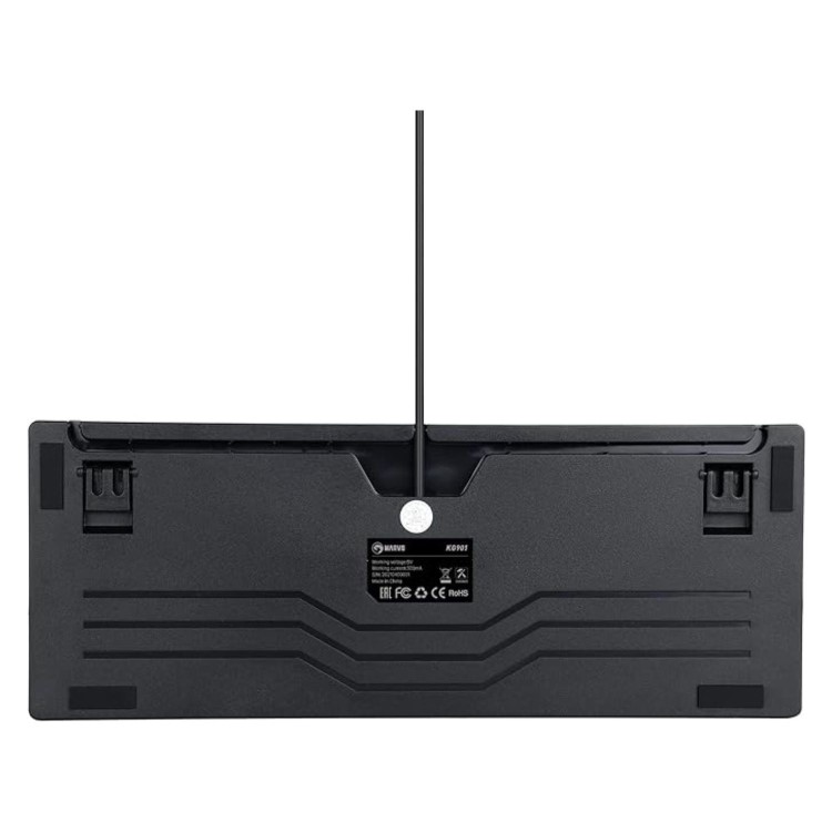 Marvo Scorpion KG909-UK Full Size Mechanical Back Light Wired Gaming Keyboard Black